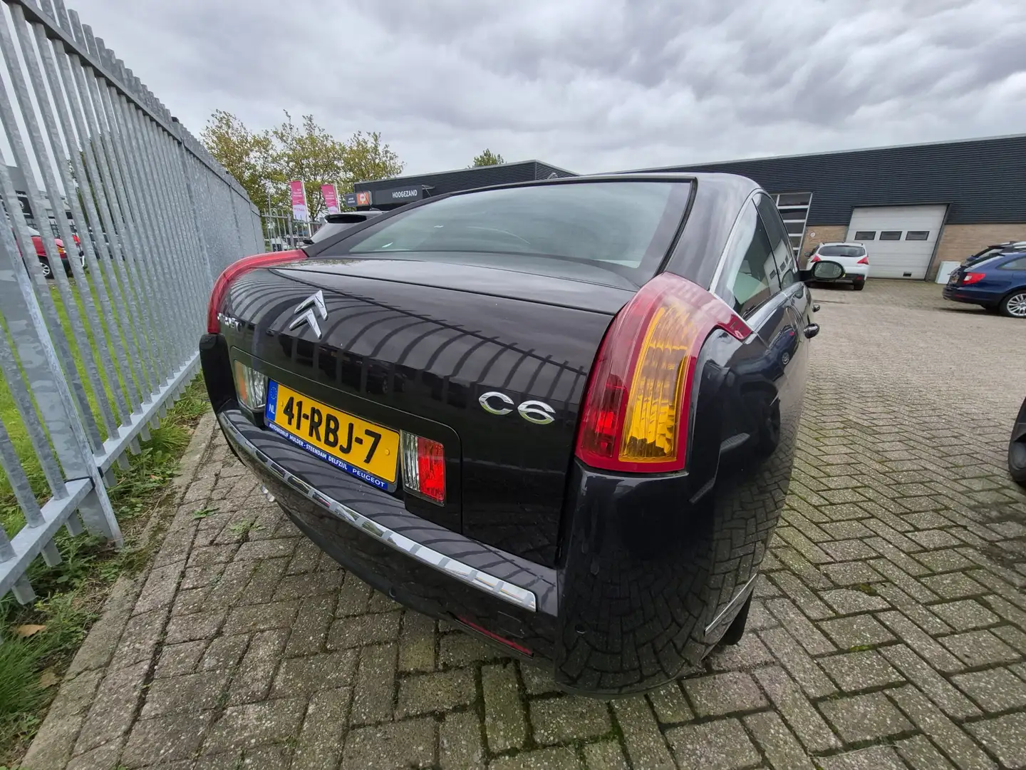 Citroen C6 BWJ 2006 | 3.0 V6 211PK Exclusive AUTOMAAT | LEER Zwart - 2