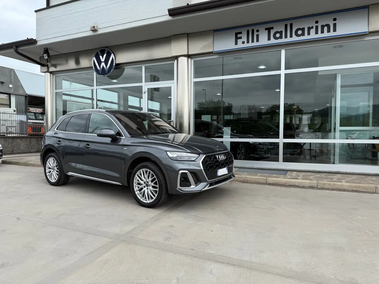 Audi Q5 Q5 40 2.0 tdi mhev S line Plus quattro s-tronic Gris - 1