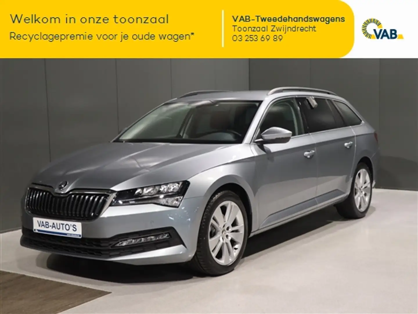 Skoda Superb combi 1.5 tsi act ambition dsg Gris - 1