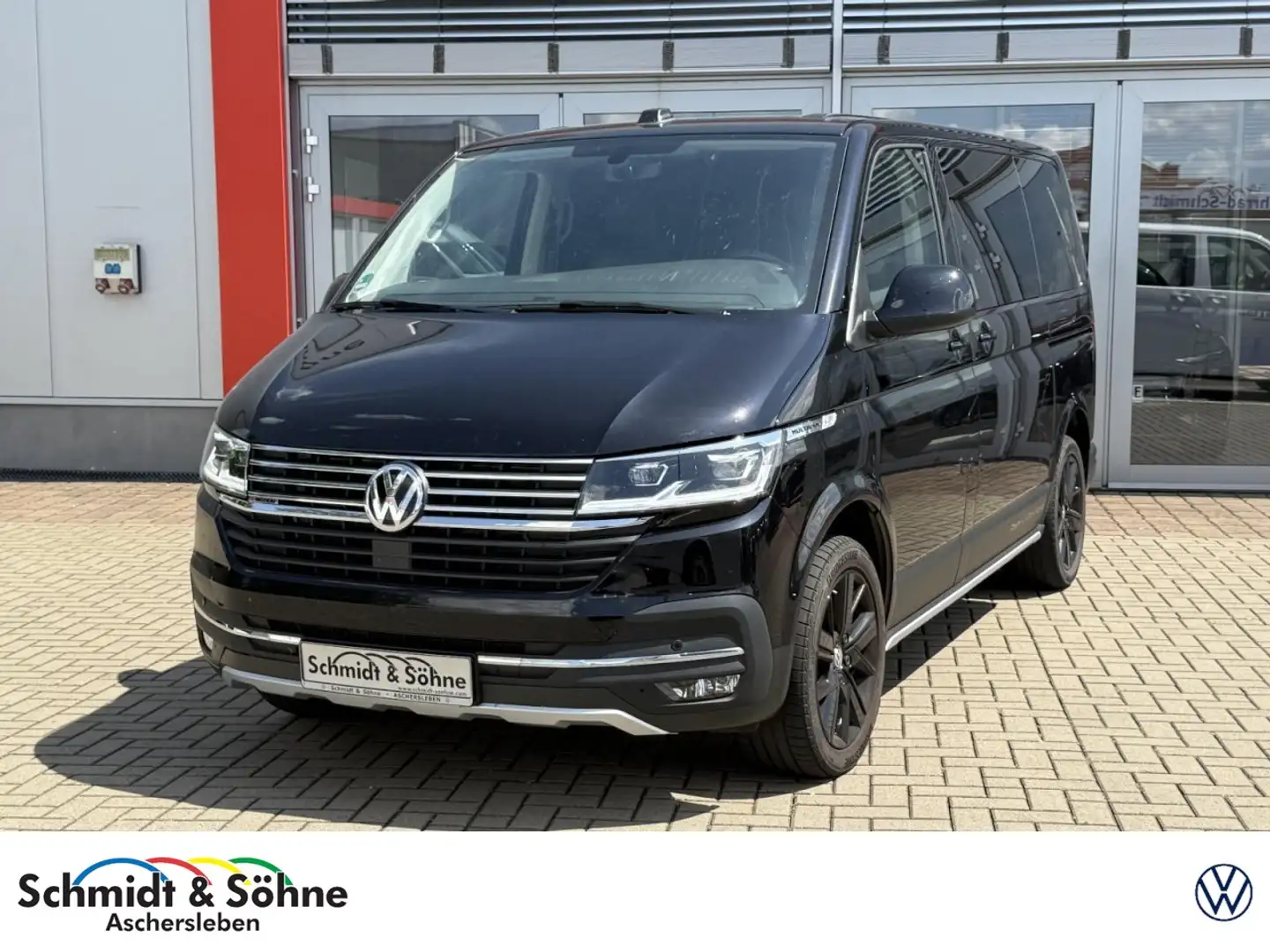 Volkswagen T6.1 Multivan PanAmericana 2.0 TDI 4Motion DSG Klima Navi Leder Zwart - 1