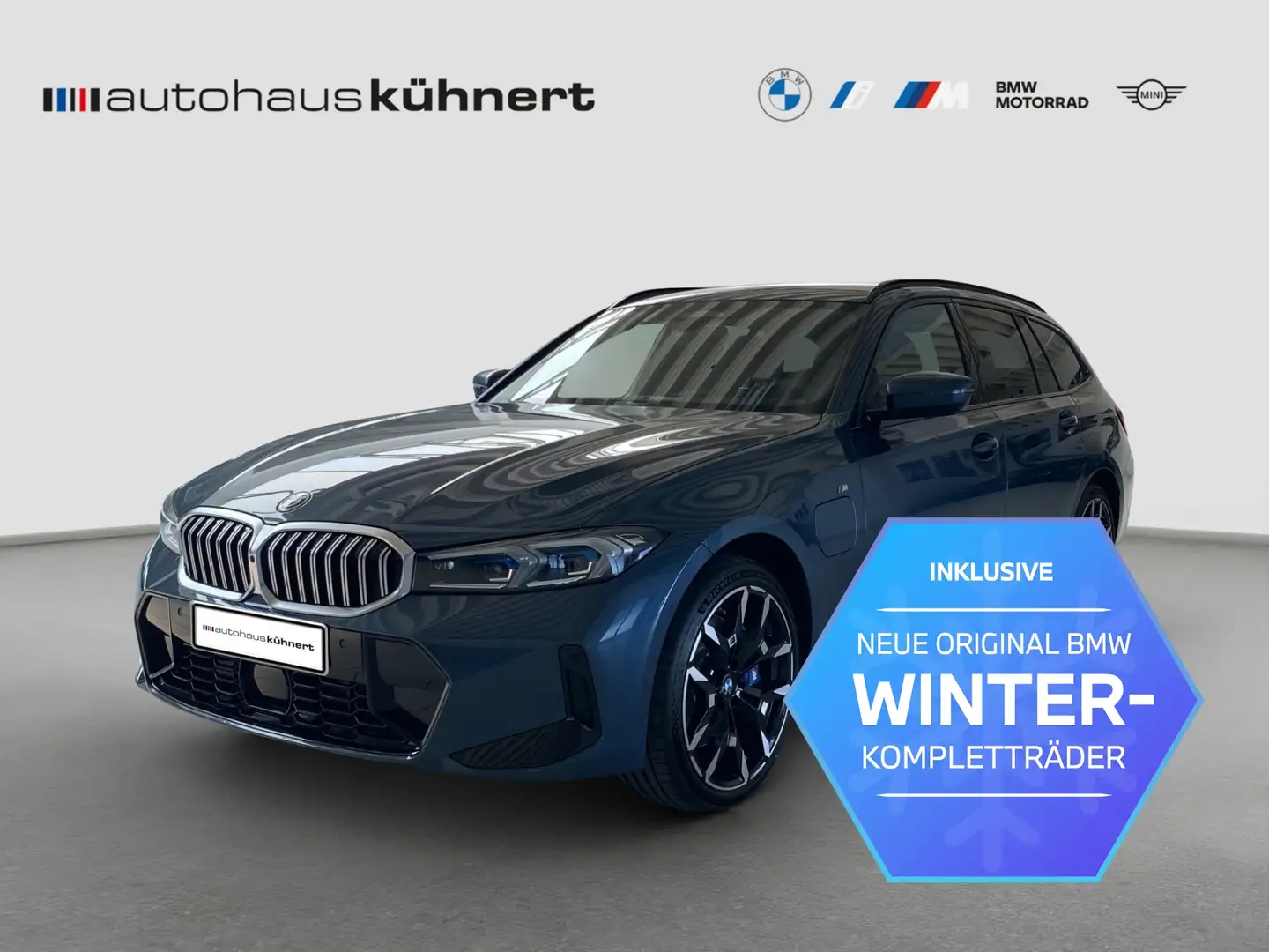 BMW 330 e xDrive Touring UPE 81.710 € ///M-Sport AHK Blau - 1