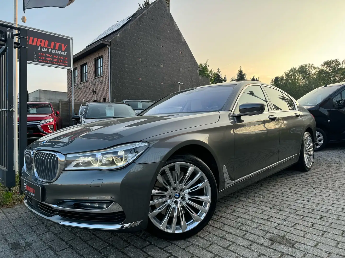 BMW 750 INDIVIDUAL 3.0 D X drive   157000 km  FULL  FULL Gris - 1