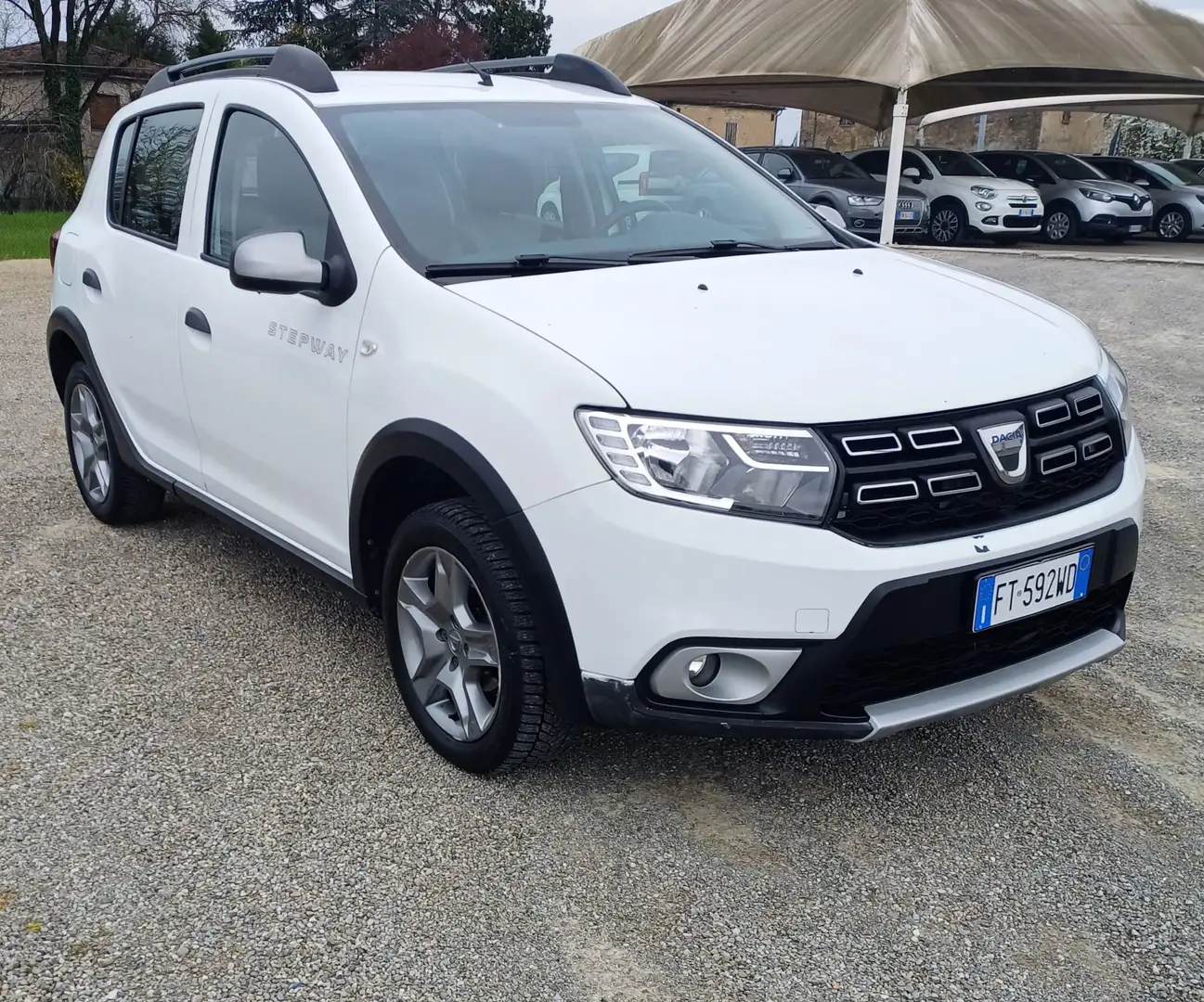 Dacia Sandero Sandero II 2017 Stepway Stepway 1.5 blue Bianco - 1