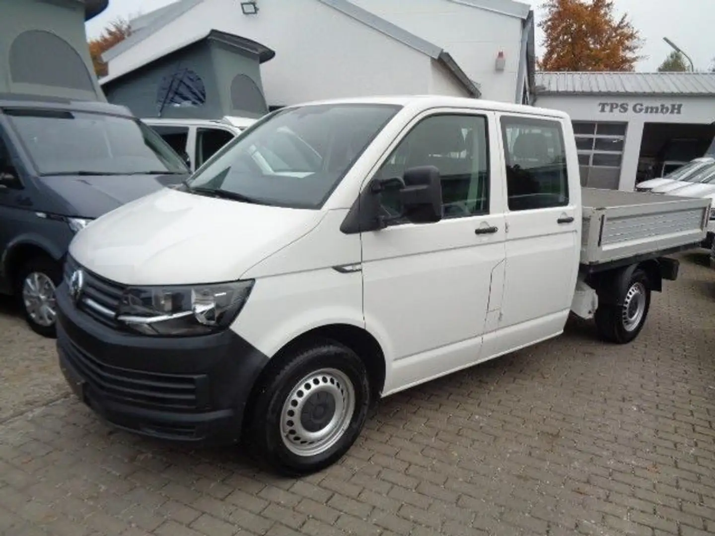 Volkswagen T6 Doka 4motion 1.Hand Klima Blanc - 1