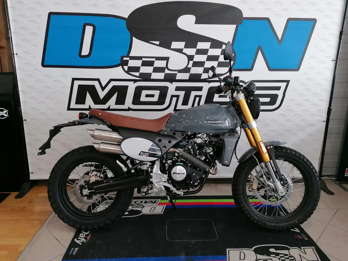 Fantic Caballero 125 Gri - 1