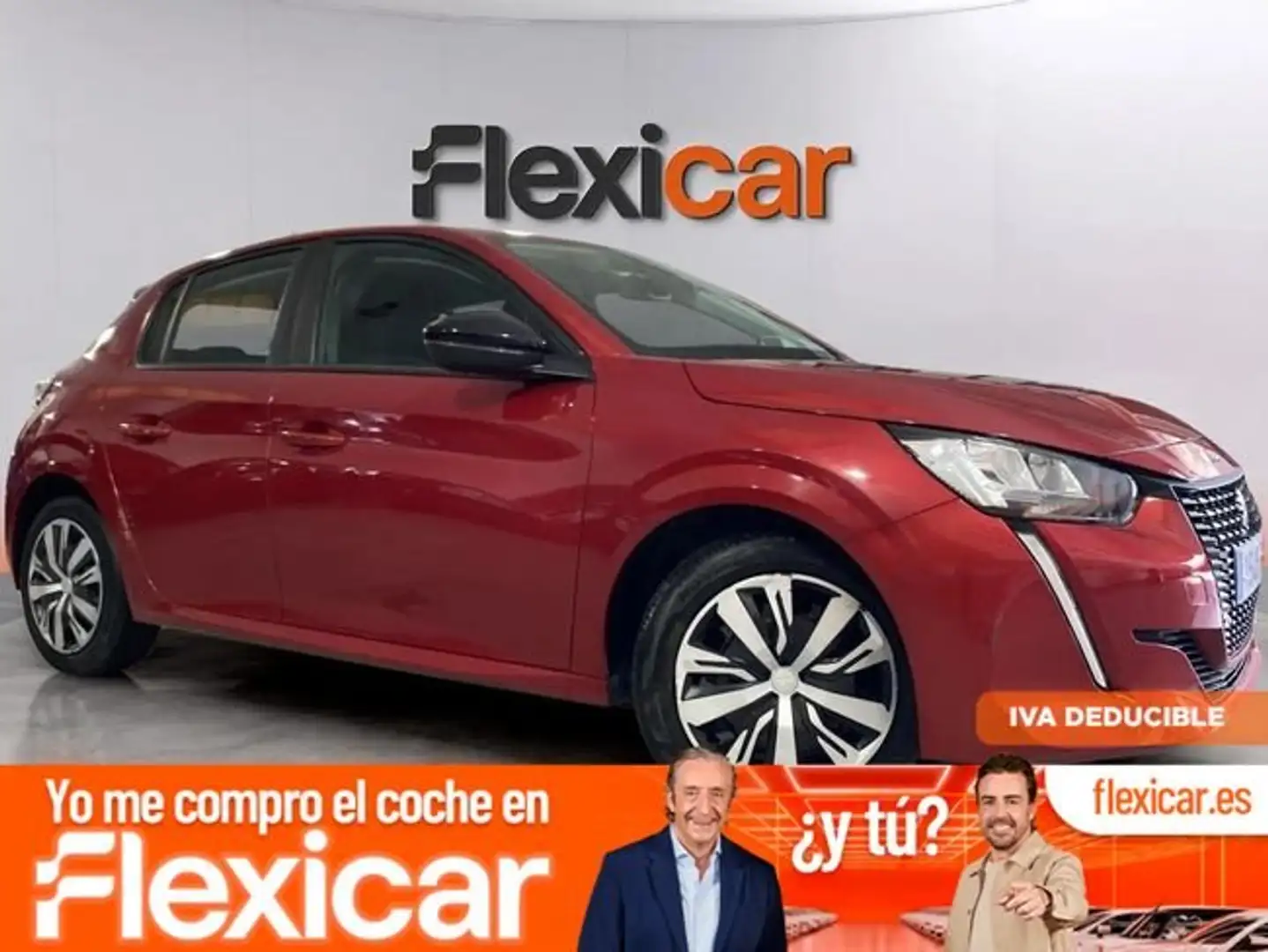 Peugeot 208 1.2 Puretech S&S Active 100 Rojo - 1