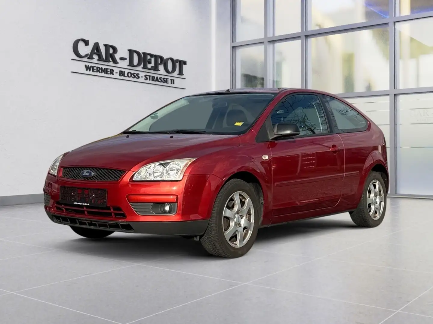 Ford Focus Lim. Style*KLIMA*PDC*TEMP.*USB/AUX*TÜV* Rot - 1