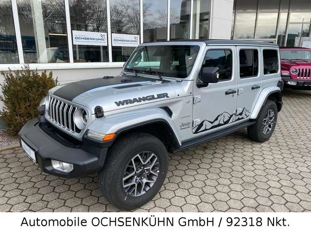 Imagine Jeep Wrangler 2.0 Sahara / Leder, el. Sky-One Dach
