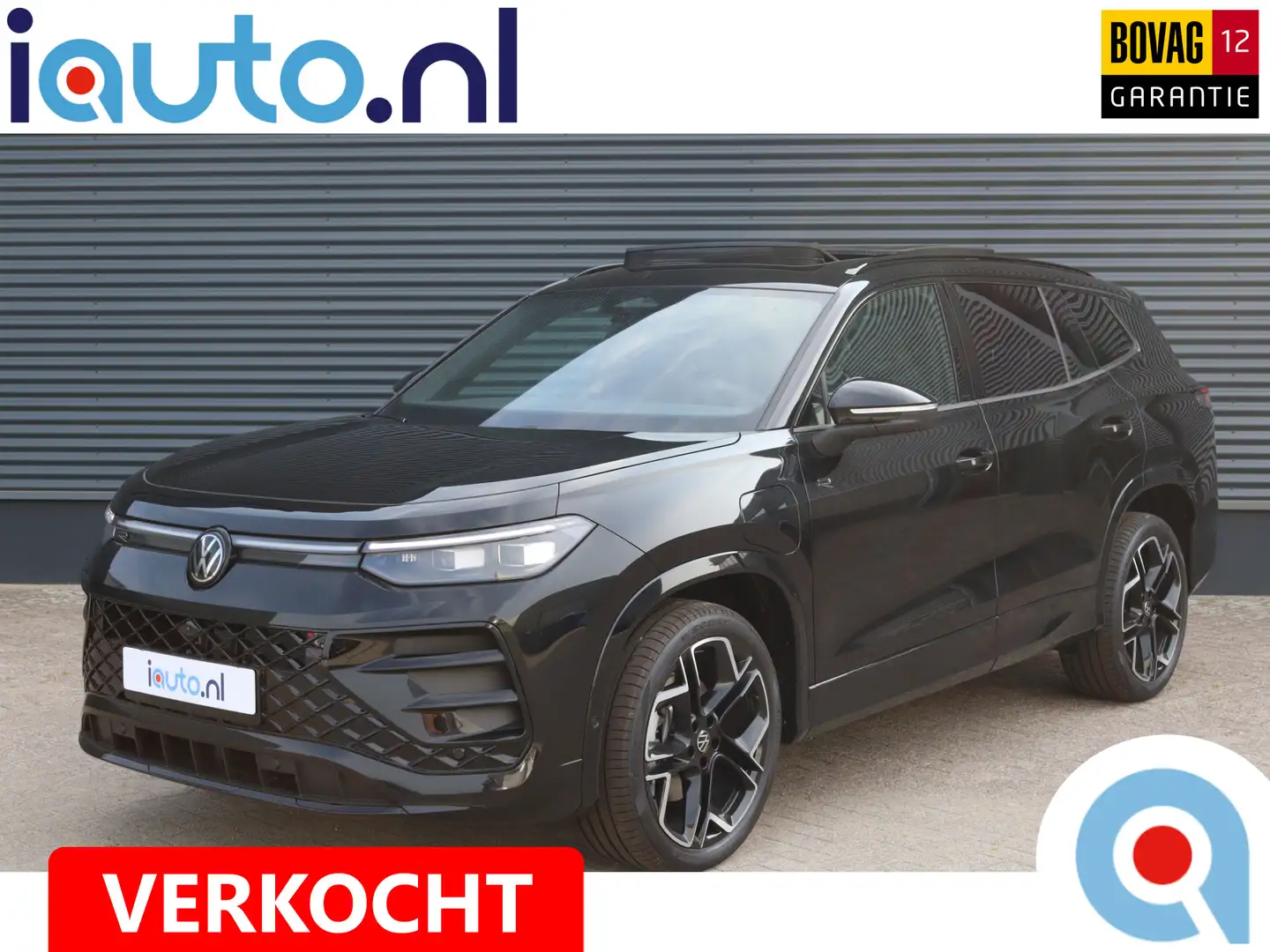Volkswagen Tayron 1.5 eHybrid 272PK R-Line Black Style IQ.Light/Pano Zwart - 1