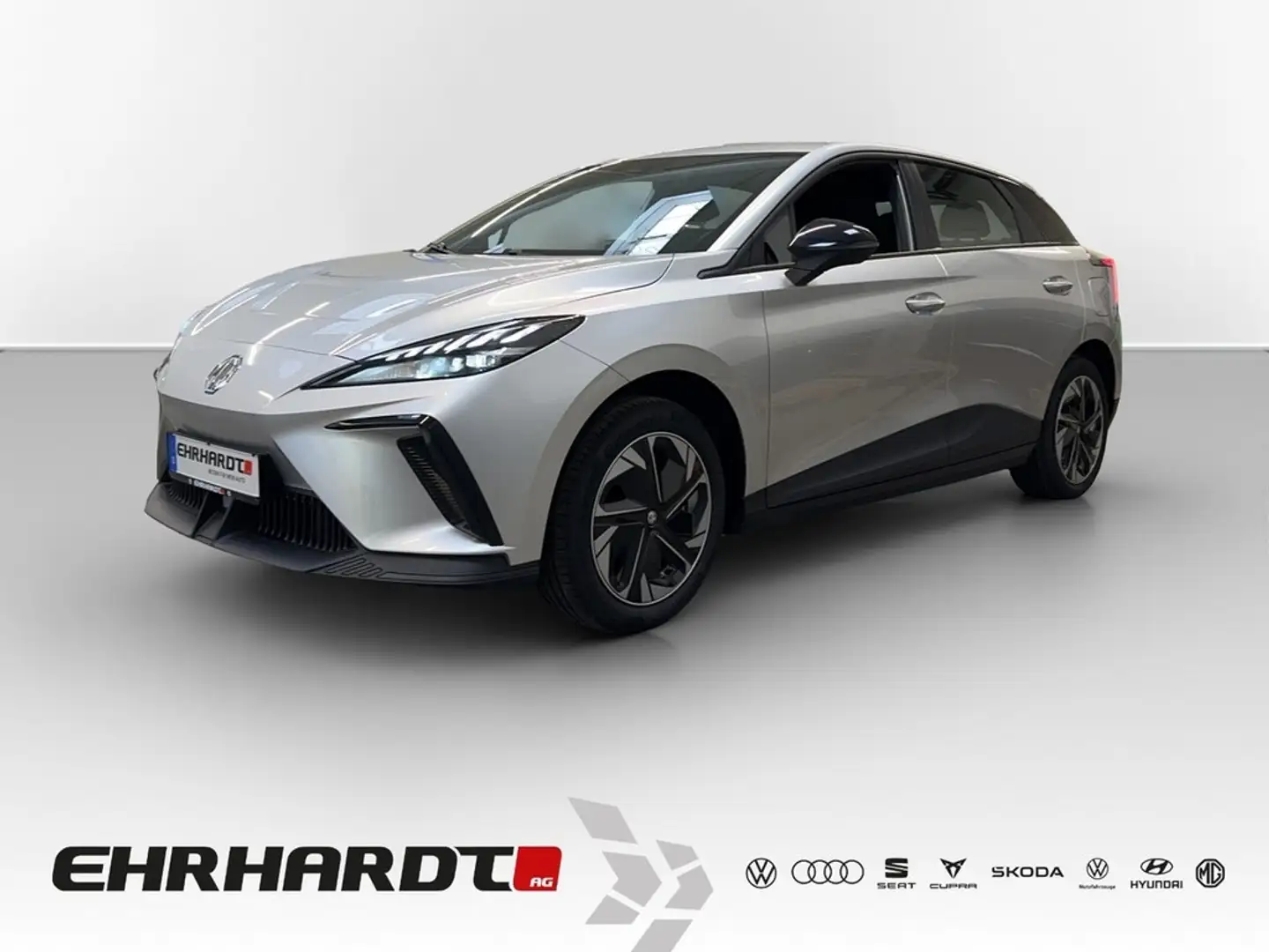 MG MG4 51 kWh Standard LED*CarPlay/AndroidAuto*KLIMA*ACC* Plateado - 1