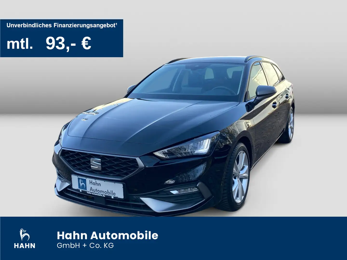 SEAT Leon Sportstourer 1.5TSI FR Navi LED CAM Sitzhzg Zwart - 1