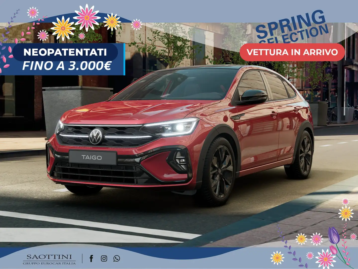 Volkswagen Taigo 1.0 TSI R-line 110 CV Noir - 1