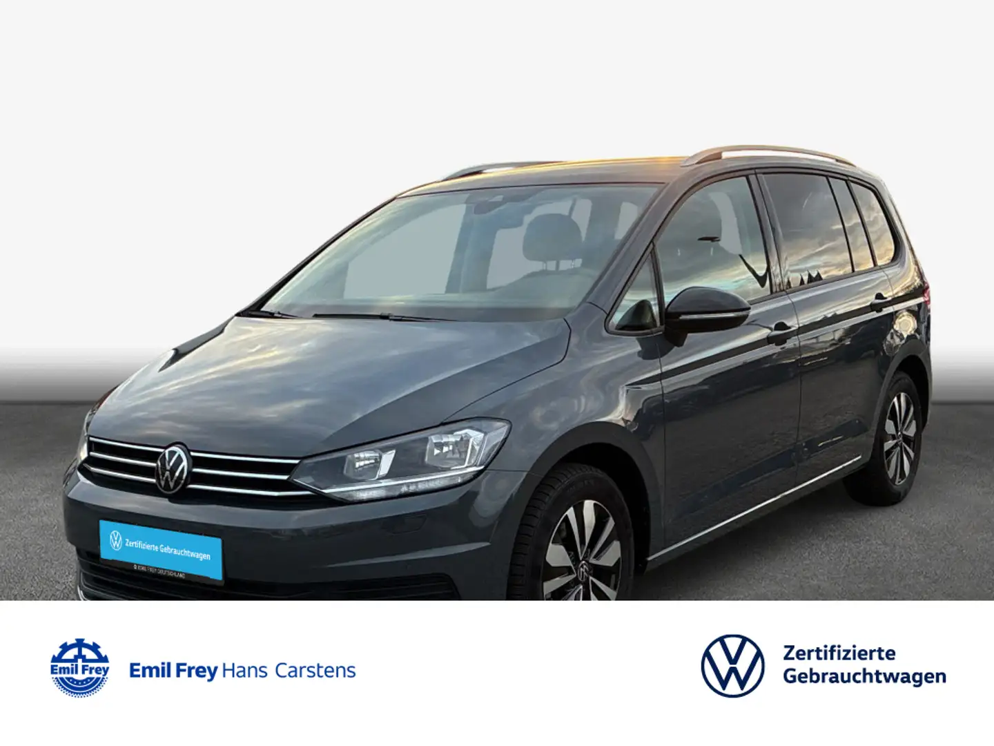 Volkswagen Touran Goal 1.5 TSI OPF ACT 7-Sitzer Kamera Navi Grau - 1