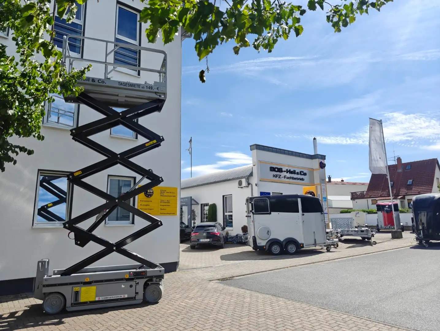 Autres Elektro Scherenlift - Selbstfahrer Gris - 1