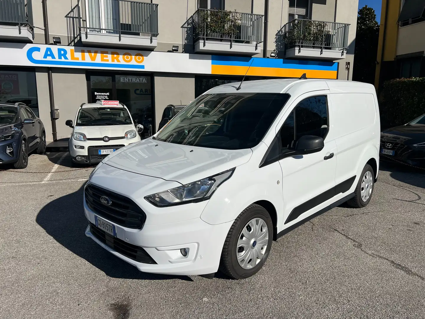 Ford Transit Connect 1.5 Tdci EcoBlue Auto Trend 200 L1 H1 S&S 120 Cv Blanc - 1