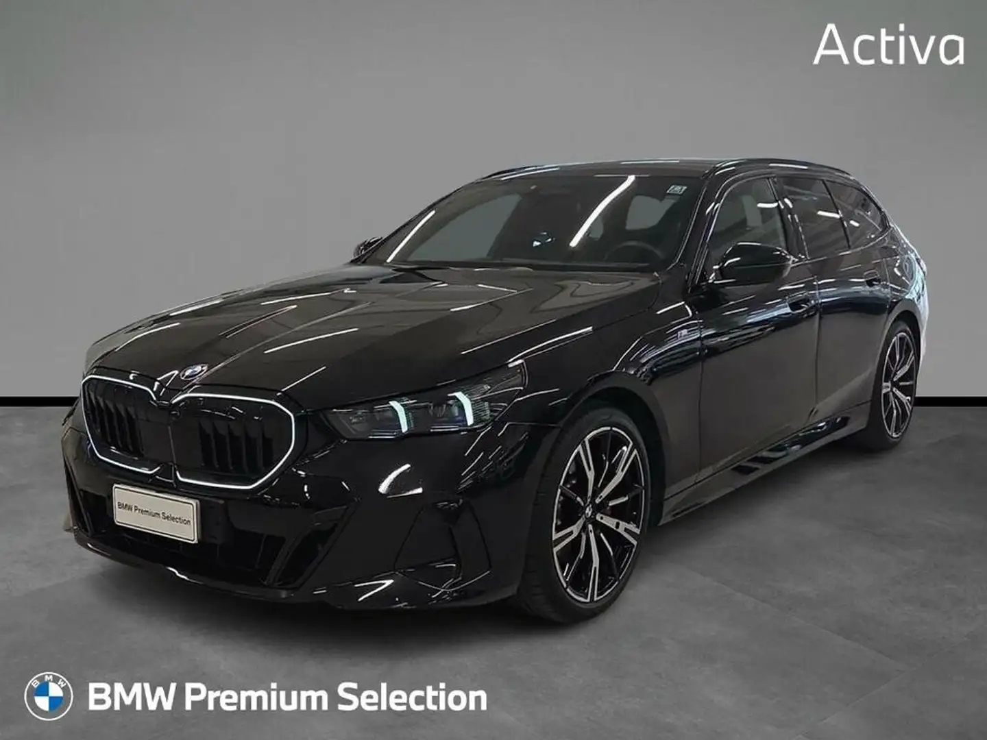 BMW 520 Serie 5 520d Touring 48V xdrive M Sport Pro auto Nero - 1