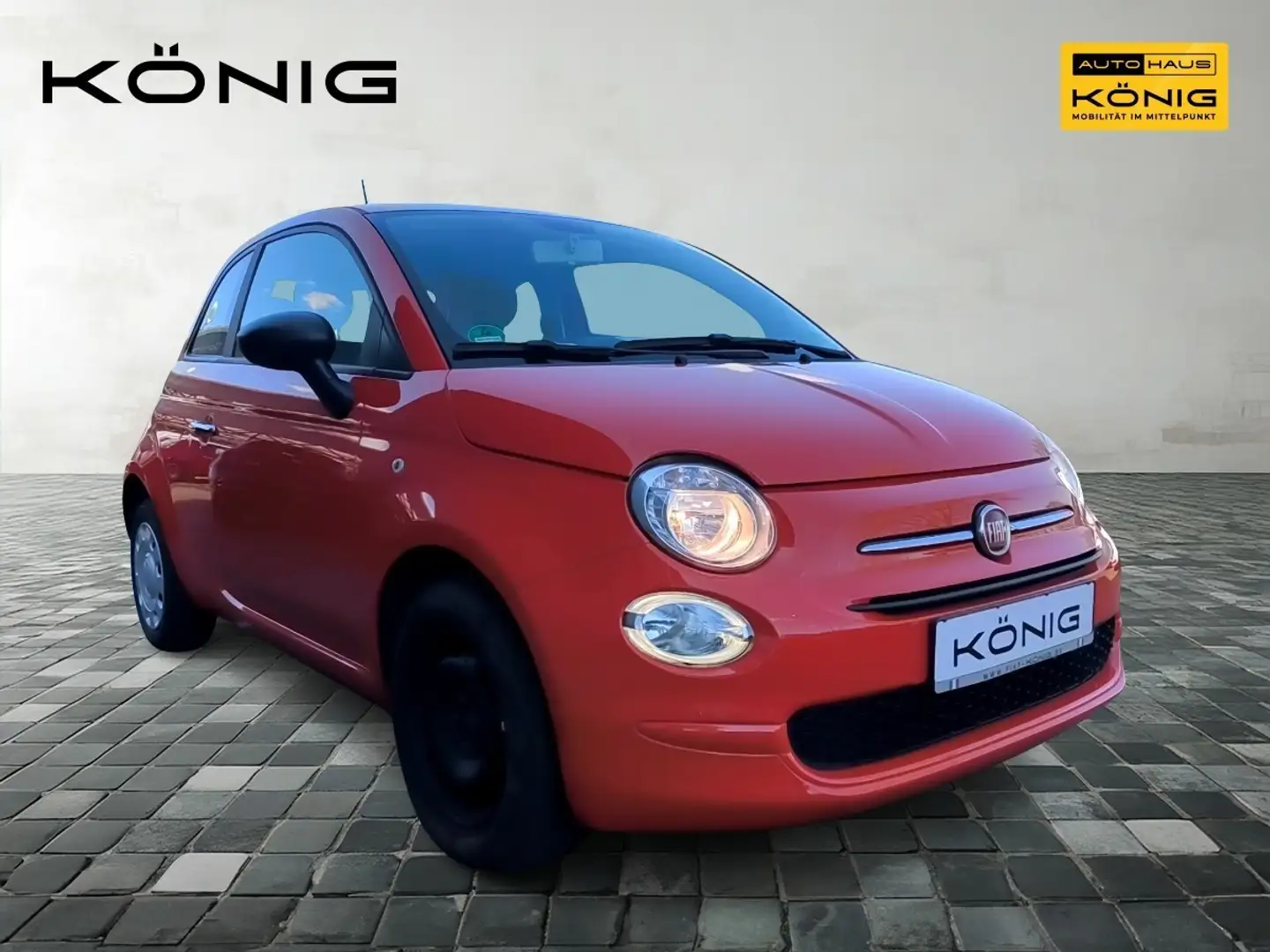 Fiat 500 1.0 Mild Hybrid Cult Klima*Tempomat*DAB+ Orange - 2