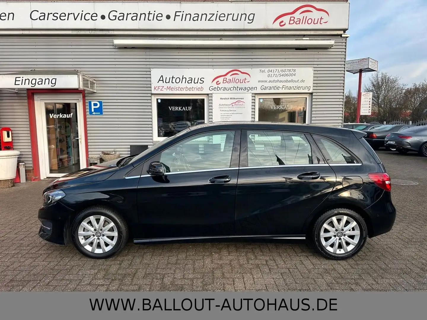 Mercedes-Benz B 180 *1.HAND*KLIMA*NAVI*LED*TOT*TEMPO*SHZ*EURO6* Schwarz - 1