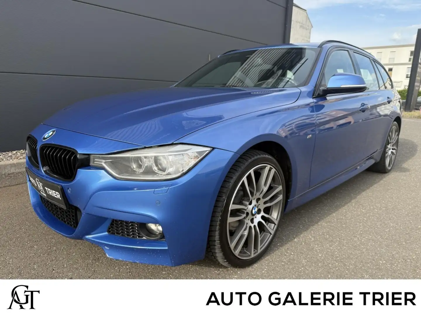 BMW 320 Baureihe 3 Touring 320 d xDrive M-PAKET NAVI PDC Bleu - 1