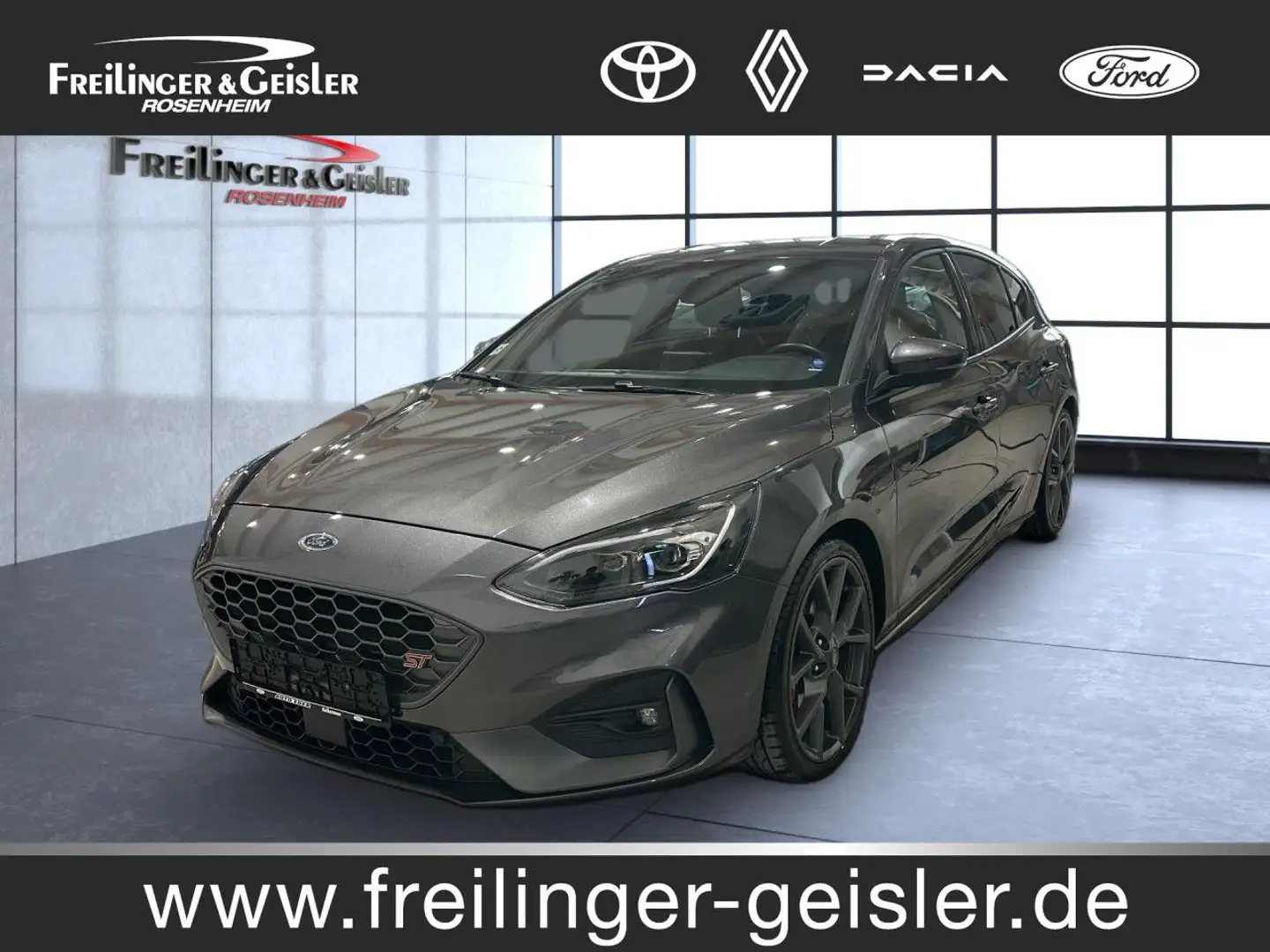 Ford Focus ST Sportpaket Bluetooth Navi LED Klima Grau - 1