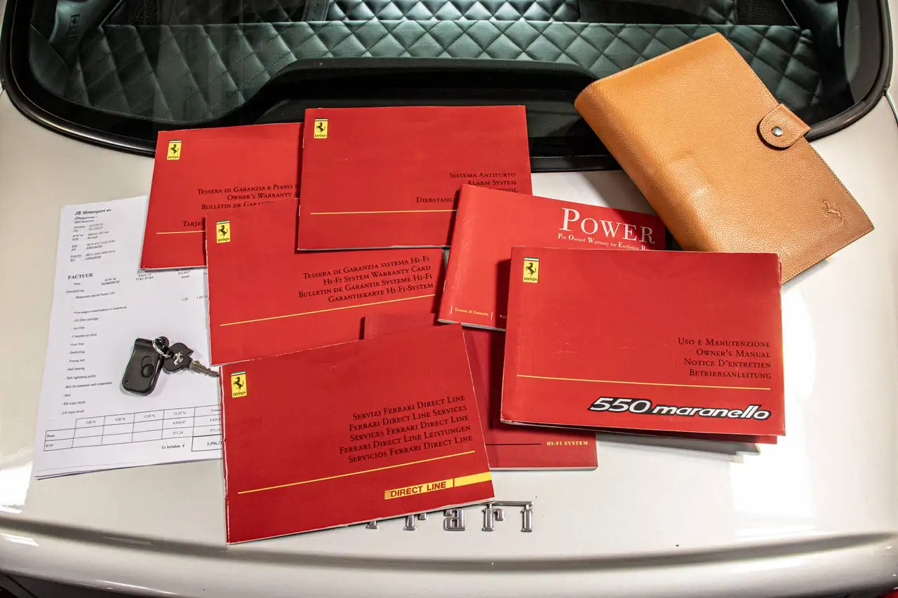 Ferrari 550 Maranello 5.5 V12 485PK Manueel RWD / ARGENTO NÜRBURGRING / LEDER DAYTONA / BELGISCHE WAGEN / BERLINETTA GT, foto 6