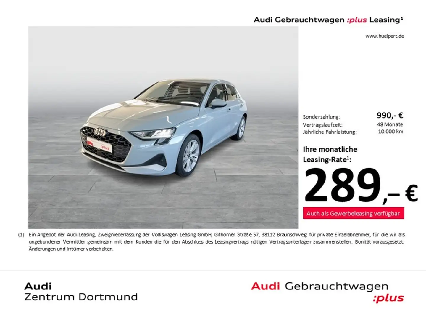 Audi A3 Sportback 35 advanced CAM ACC E-KLAPPE NAVI+ Grau - 1