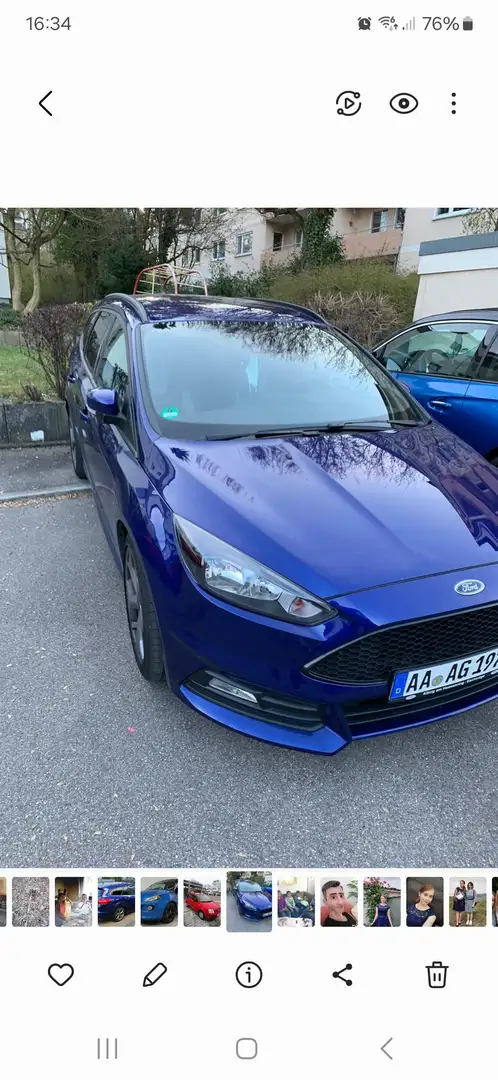 Ford Focus Focus Turnier 2.0 TDCi ST Blau - 2