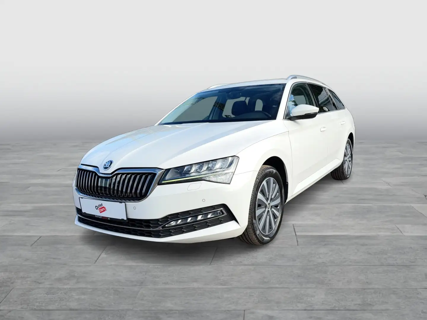 Skoda Superb Combi 2.0 TDI Style AHK+LED+NAVI+RADAR+LM Weiß - 2