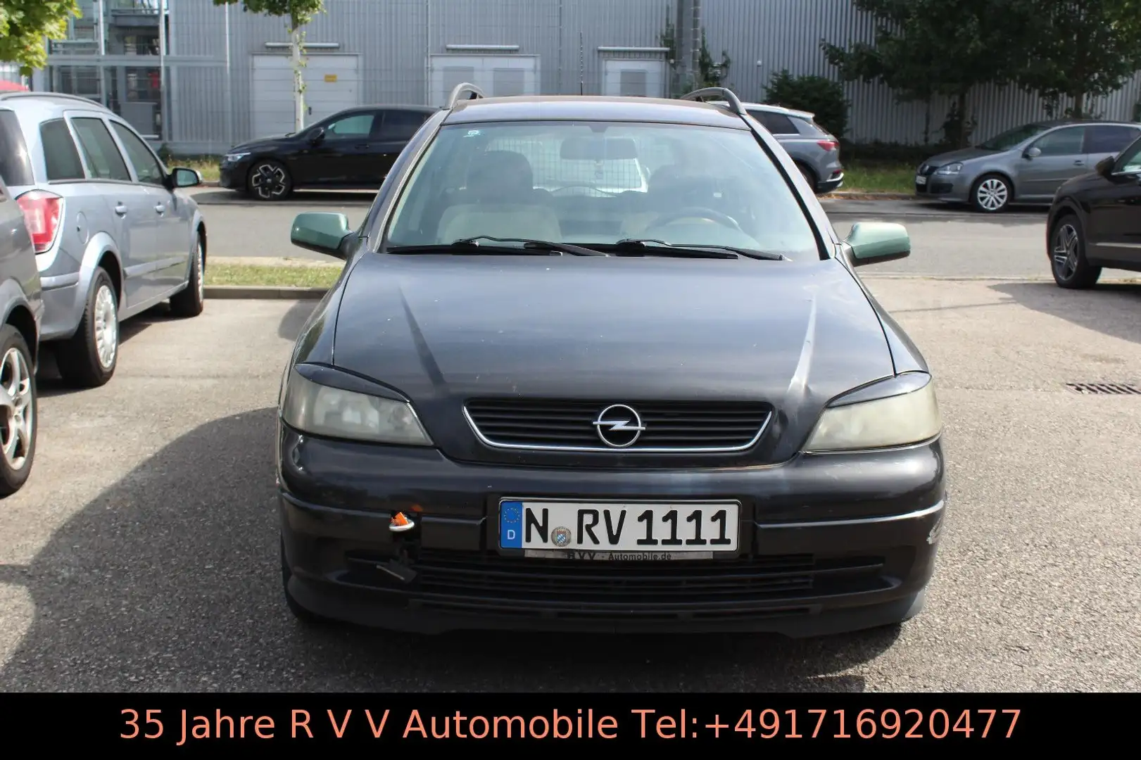 Opel Astra 2.0 DI 16V Elegance, original 613.000 KM, Schwarz - 2