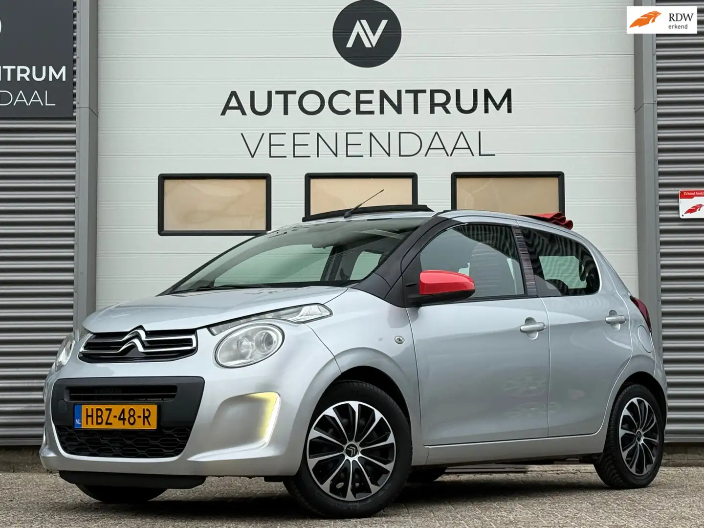 Citroen C1 Cabrio 1.0 VTi Shine Airscape AIRCO/LIMITER/SCHERM Grigio - 1