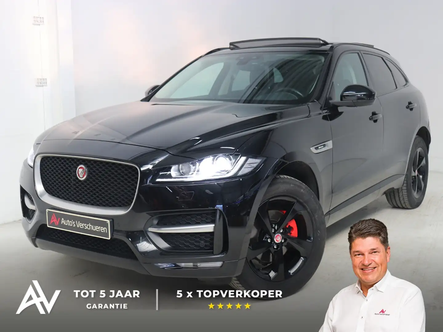 Jaguar F-Pace 25t R-Sport AWD Black - 1
