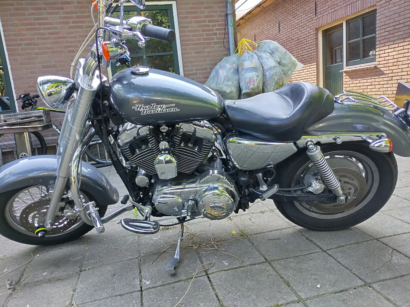 Harley-Davidson Sportster 1200 Zilver - 1