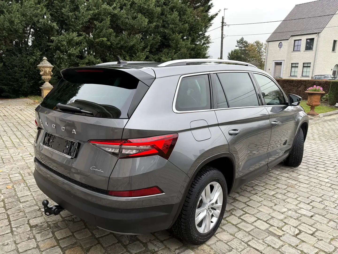Skoda Kodiaq 1.5 TSI DSG Clever Verwarmd Half Leder, Distronic Gris - 2