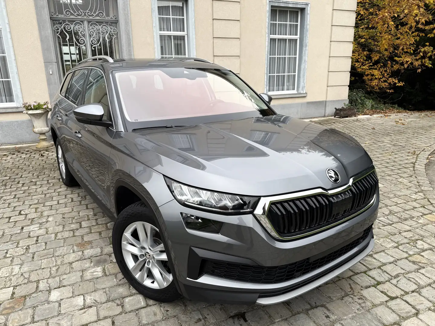 Skoda Kodiaq 1.5 TSI DSG Clever Verwarmd Half Leder, Distronic Gris - 1