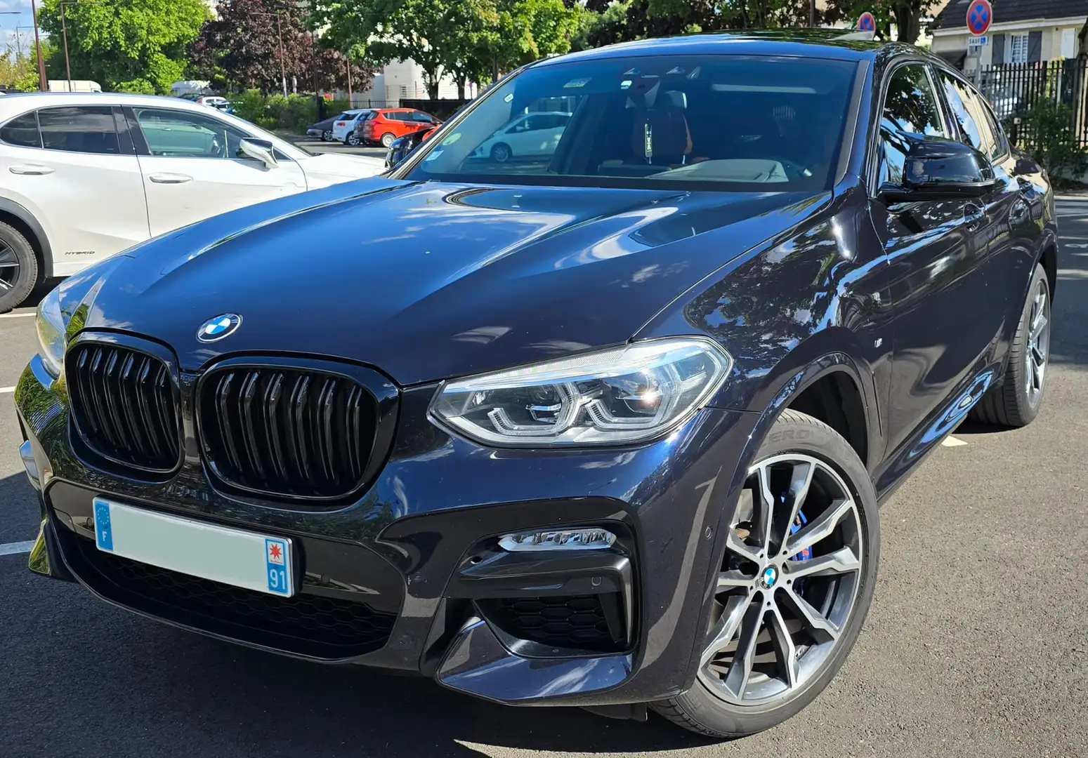 BMW X4 M X4 M40d 326ch BVA8 Bleu - 1