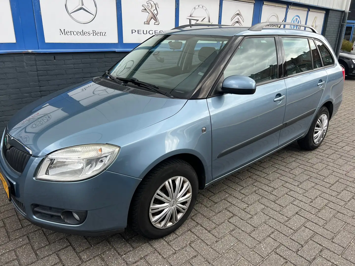 Skoda Fabia Combi 1.4-16V Ambiente 2009 NWE.APK 2995EU Azul - 2