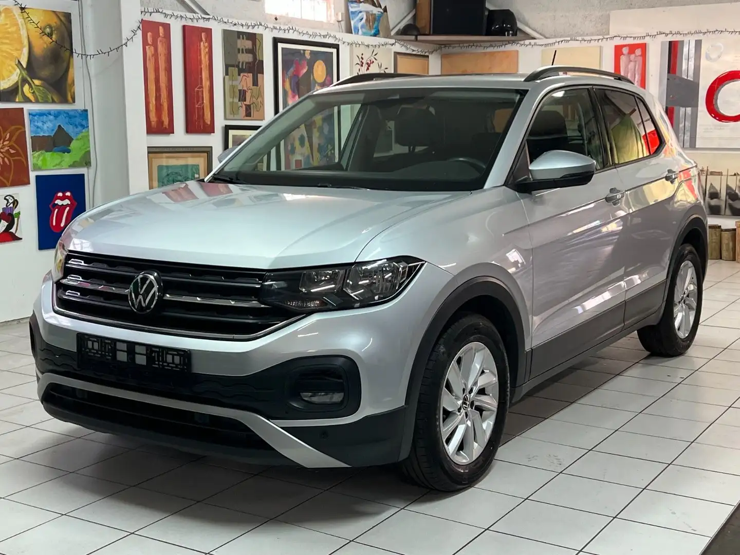 Volkswagen T-Cross Life 1 Hand Automatik Garantie AppleCar Silber - 1