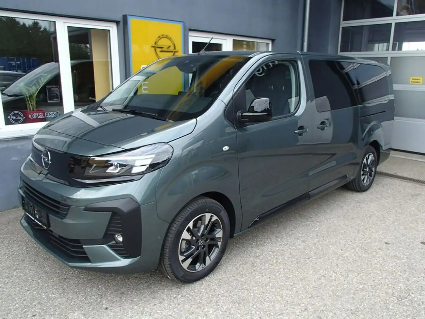 Opel Zafira 2,0 Diesel XL GS Aut., Standh., Glasdach, . Grün - 2