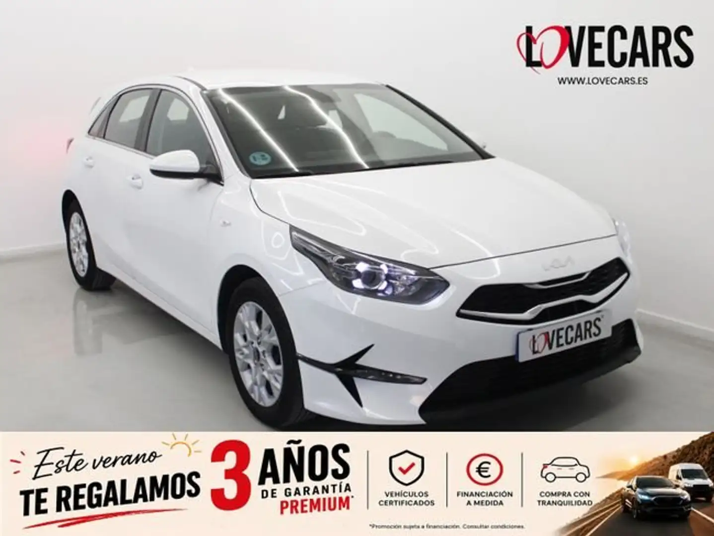 Kia Ceed / cee'd 1.0 T-GDI Drive 100 Blanco - 1