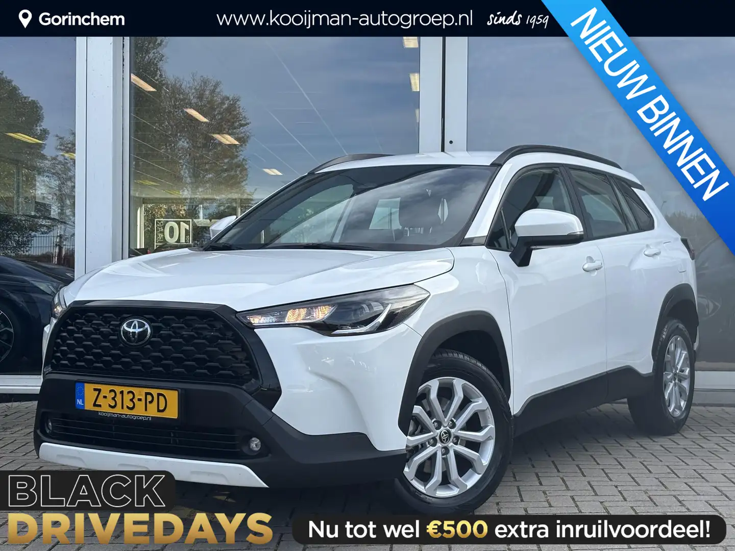 Toyota Corolla Cross Hybrid 140 Active | Apple Carplay/Android auto | A Blanc - 1