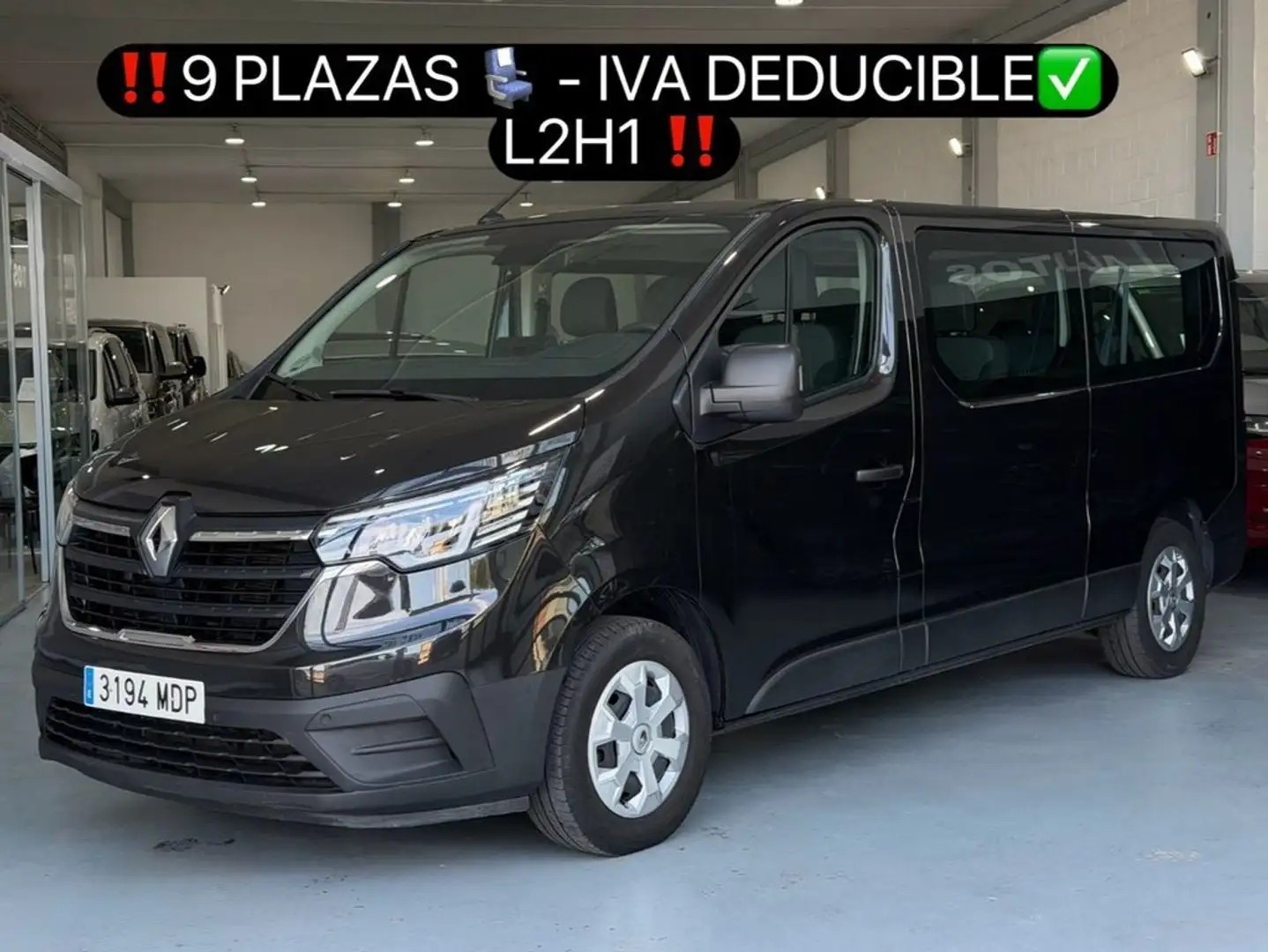Renault Trafic Equilibre Largo Ene Blue dCi 110kW Negro - 1