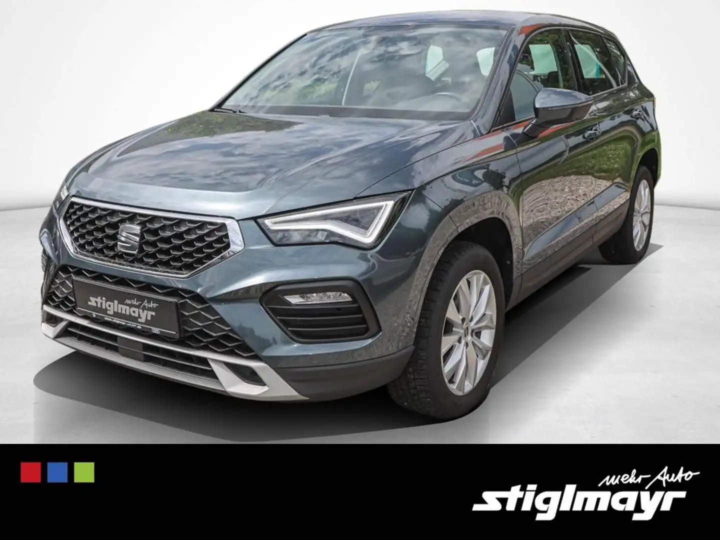 SEAT Ateca 1.5 TSI DSG +LED+NAVI+KLIMA+TEMPOMAT Grijs - 1
