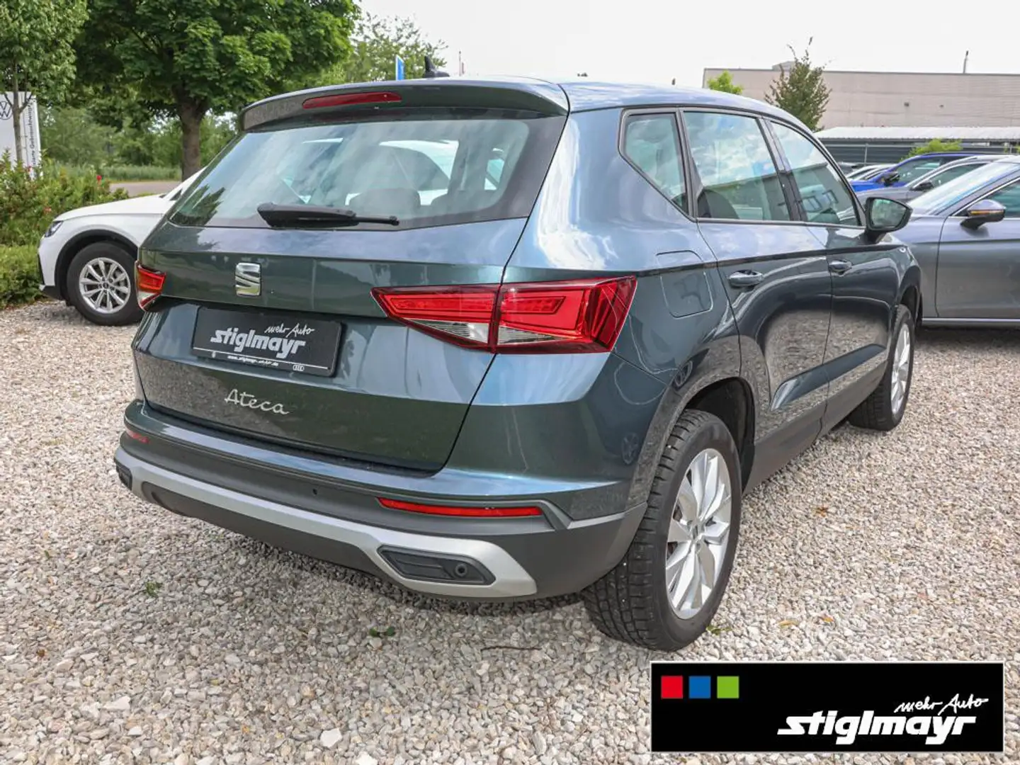 SEAT Ateca 1.5 TSI DSG +LED+NAVI+KLIMA+TEMPOMAT Grijs - 2