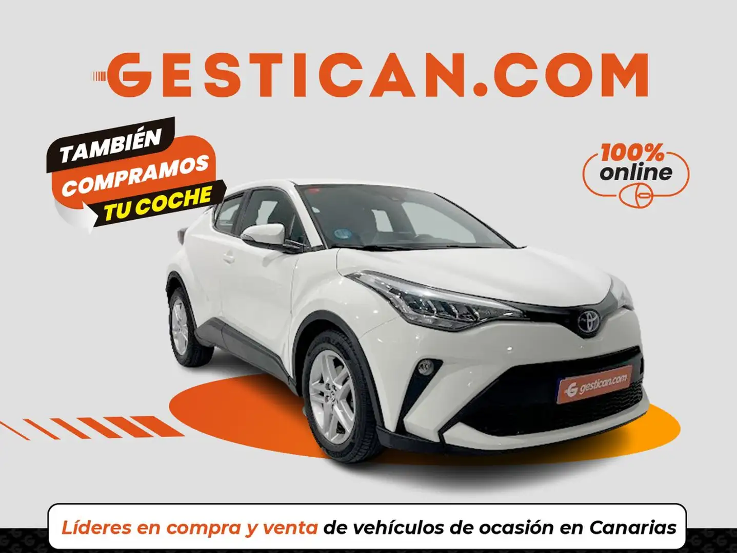 Toyota C-HR 1.8 125H Active Blanco - 1