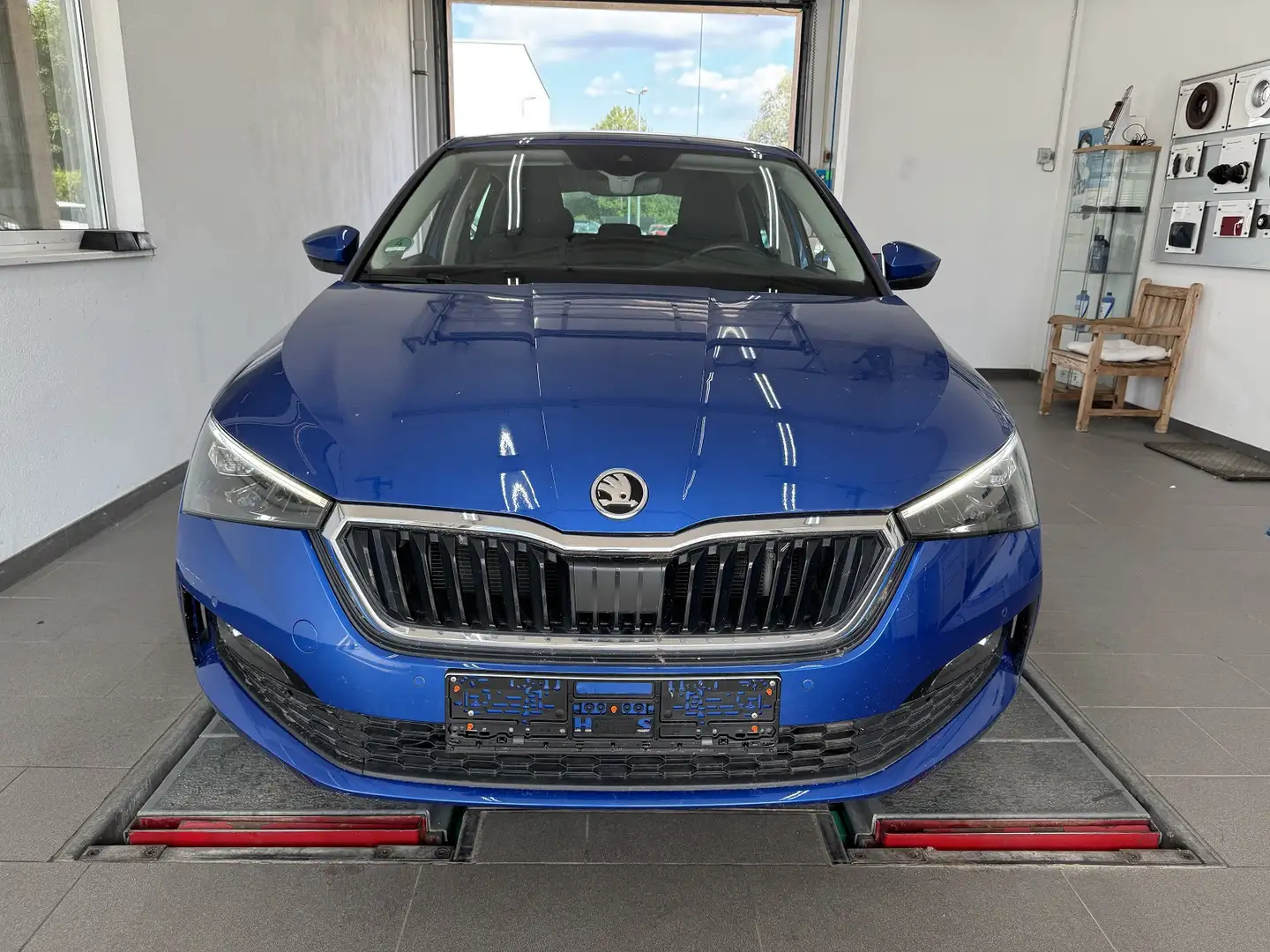 Skoda Scala 1.0 TSI Style SHZ*KAMERA*PDC*KESSY*GRA*ALU Blauw - 2