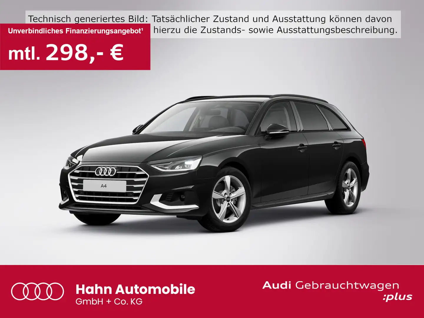 Audi A4 35TDI S-tronic Navi Privacy CAM PDC Schwarz - 1