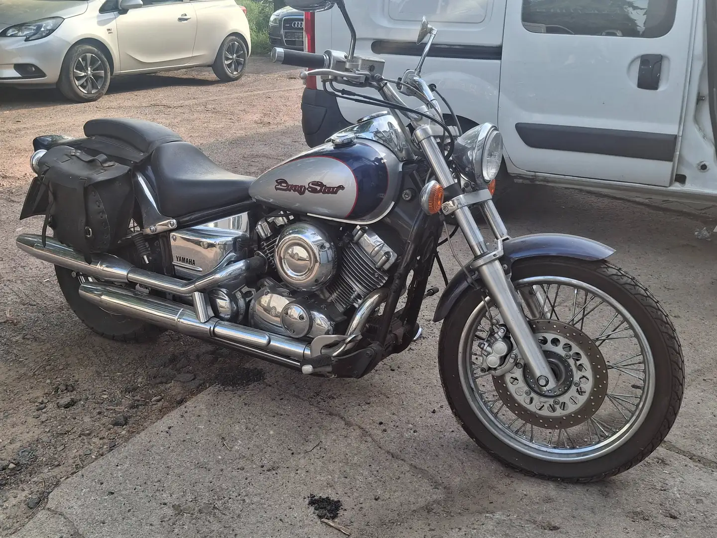 Yamaha XVS 650 DRAG-STAR Albastru - 1