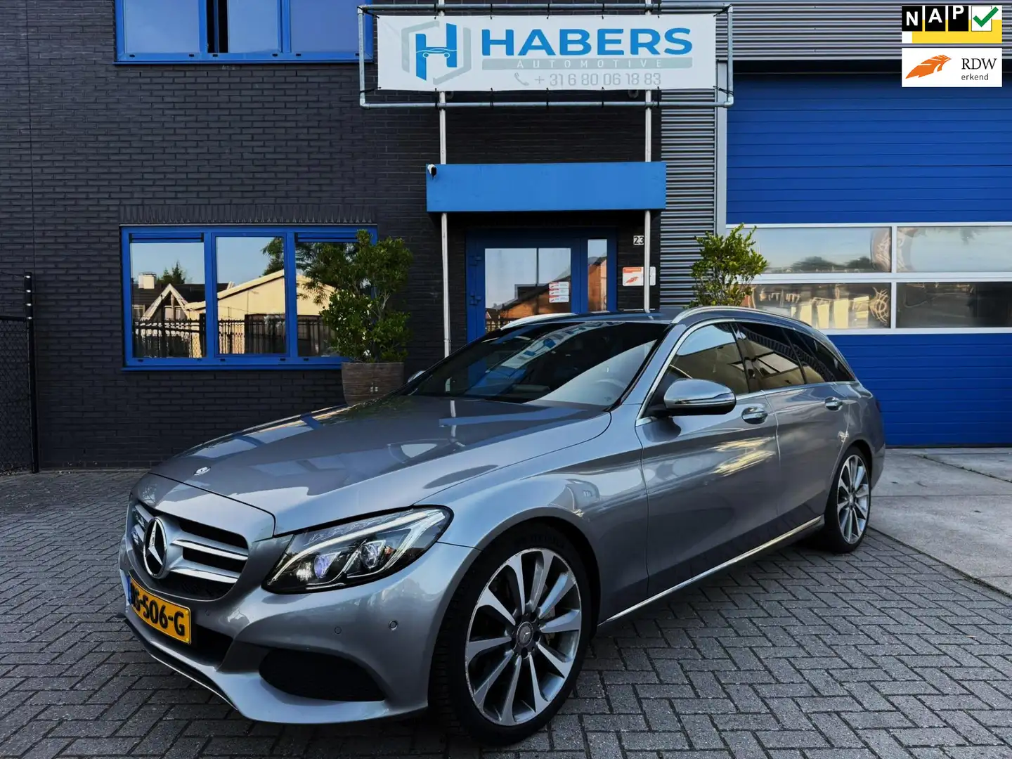 Mercedes-Benz C 350 Estate e Lease Edition 211PK|Origineel NL|Groot Na Gris - 1
