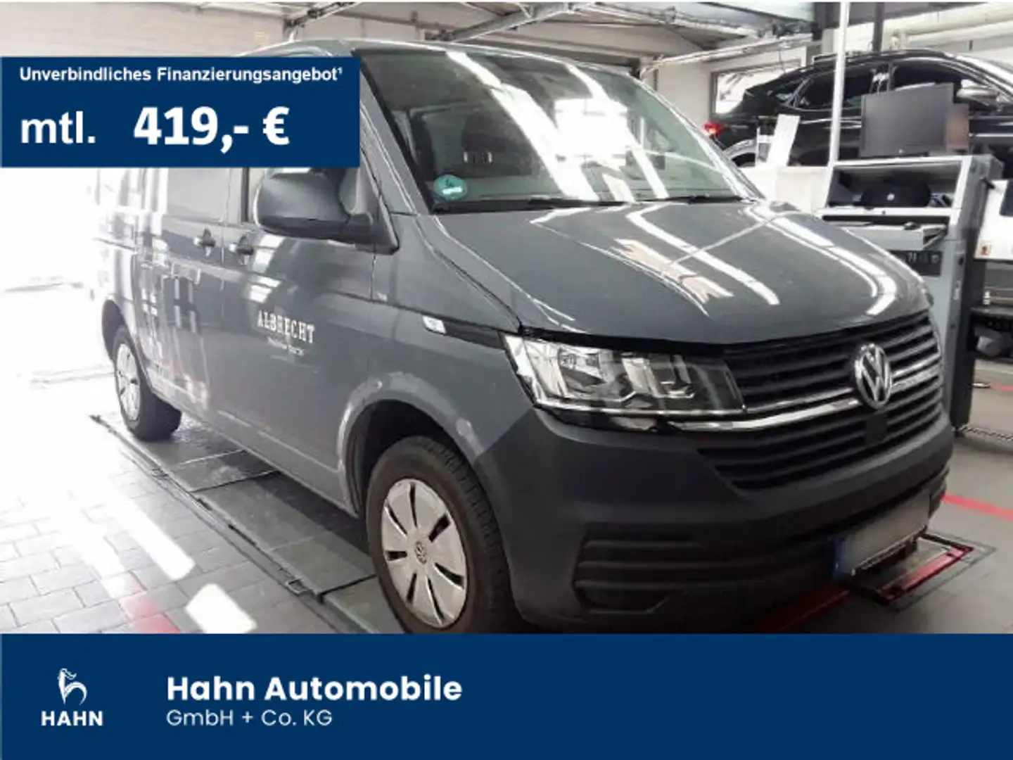 Volkswagen T6.1 Kasten KR 2,0TDI 110kW KLIMA RADIO Gris - 1