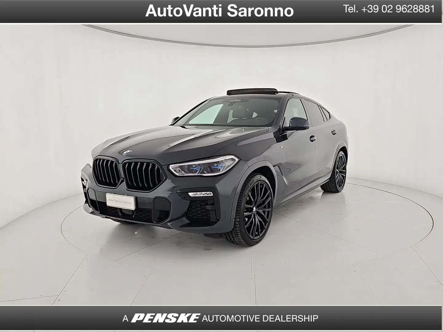 BMW X6 xDrive30d 48V Msport Šedá - 1